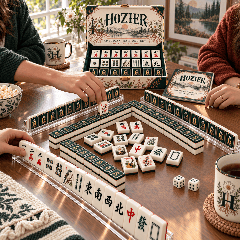 Premium HZR Mahjong Tiles Set TTMH