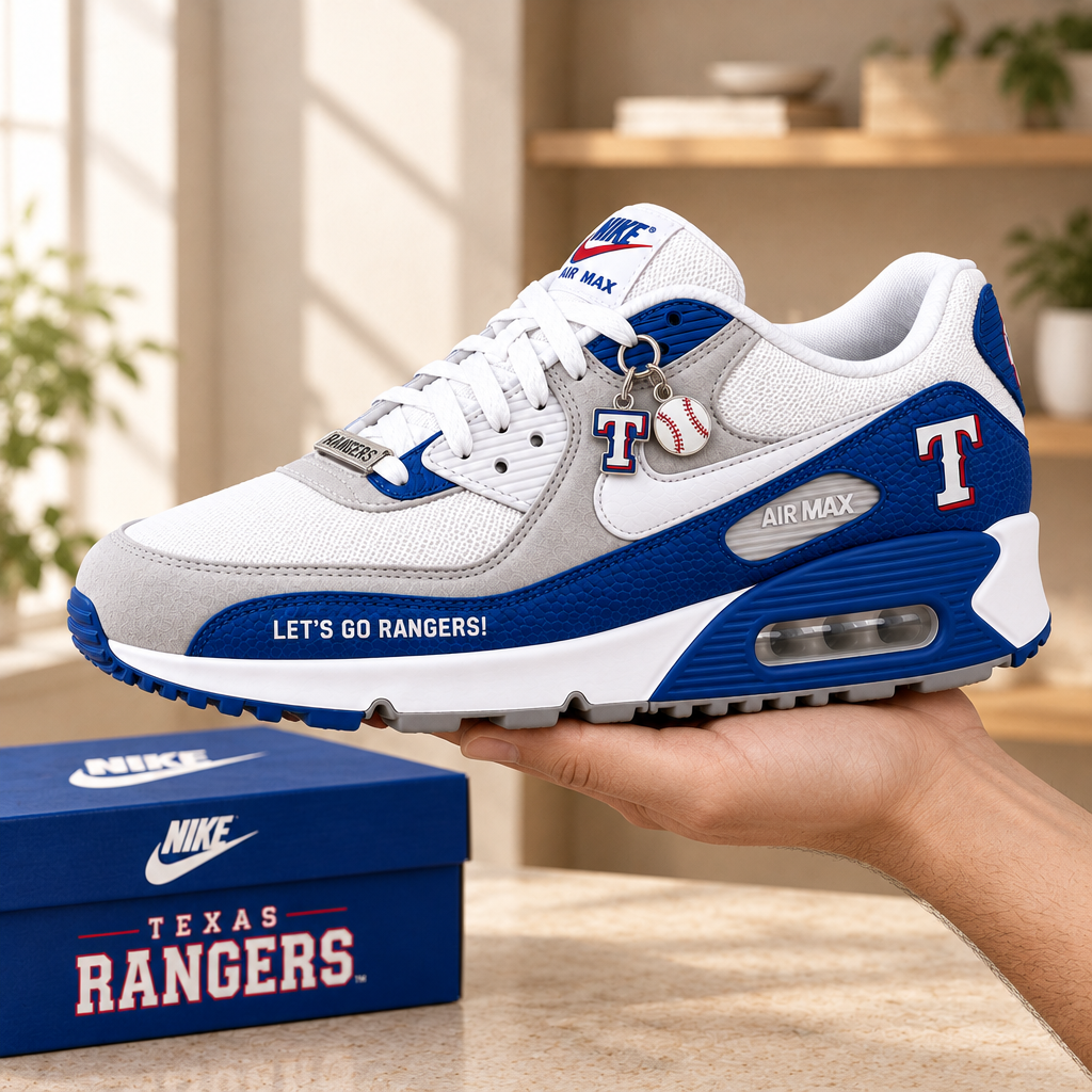 Texas Rangers Premium Low-Top Sneakers