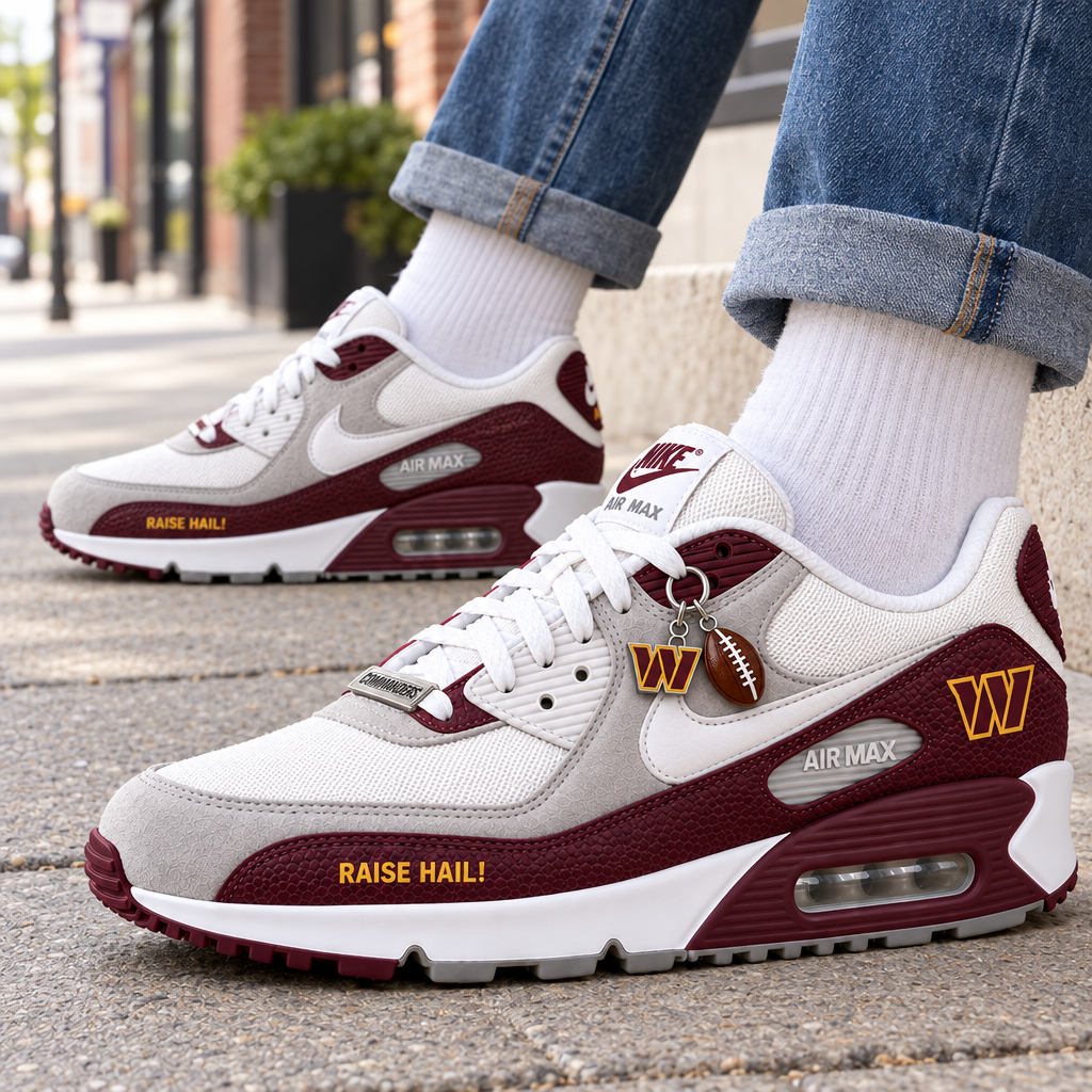 Washington Commanders Premium Low-Top Sneakers