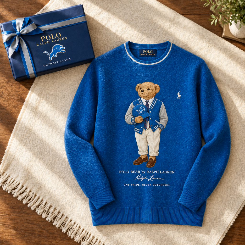 Detroit Lions Premium Crewneck Sweater