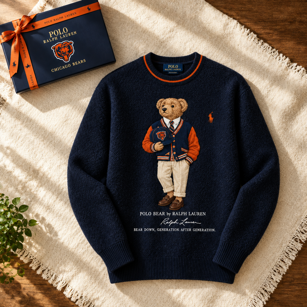 Chicago Bears Premium Crewneck Sweater