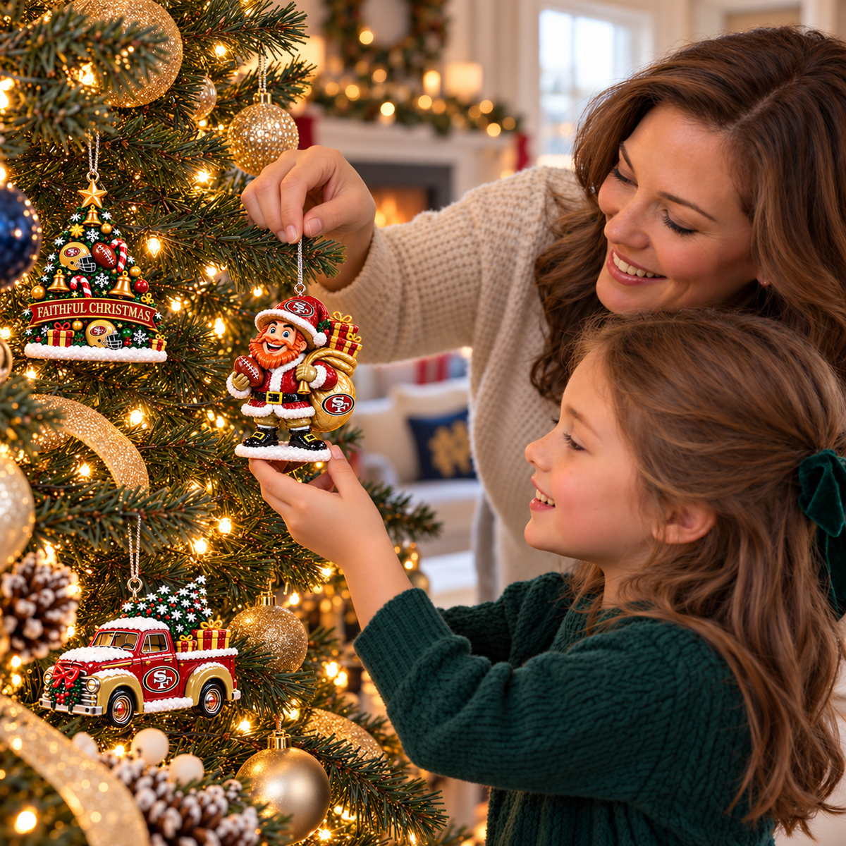 SF49 Premium Christmas Tree Ornament Set TMH