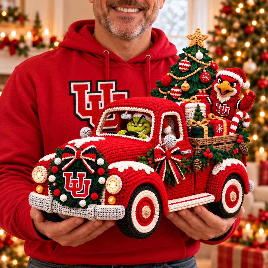 UTUT Cozy Christmas Holiday Truck Decor PNPA