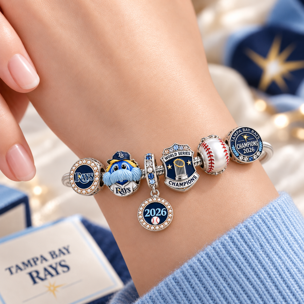 TPBR Silver Charm Bracelet Set NHVH
