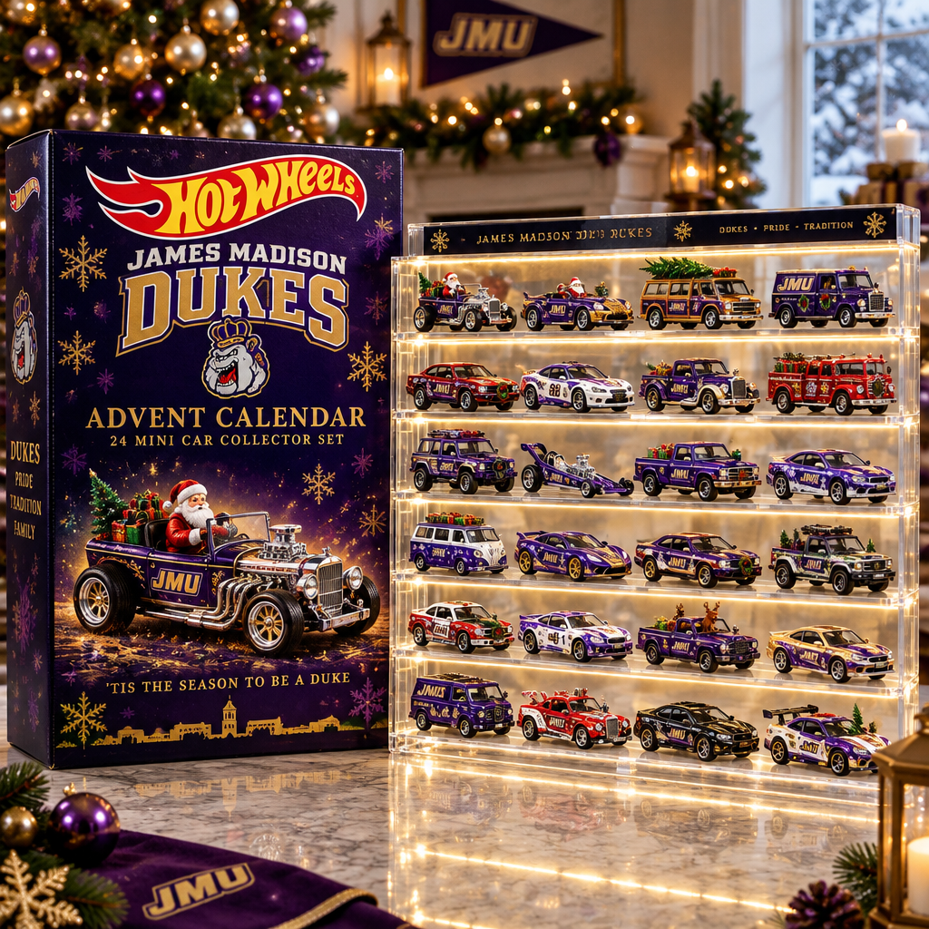 James Madison Dukes Premium Mini Car Advent Calendar