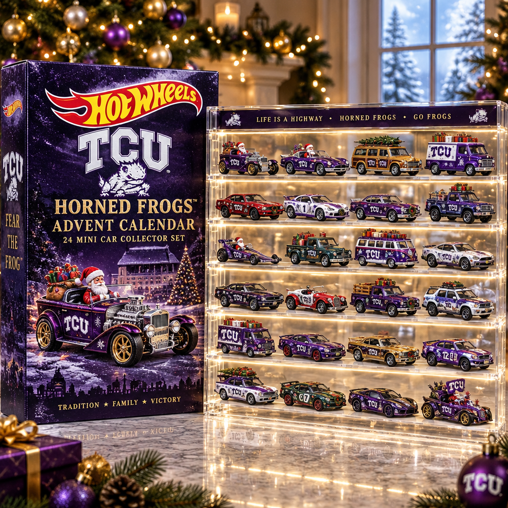 TCU Horned Frogs Premium Mini Car Advent Calendar