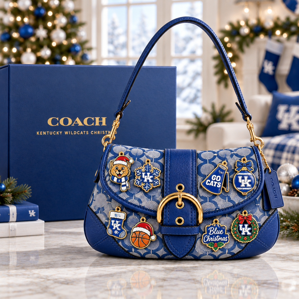 Kentucky Wildcats Soho Bag With Charm