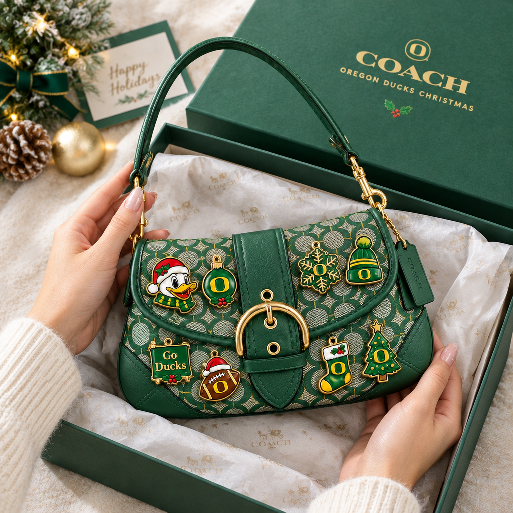 Oregon Ducks Soho Bag With Charm
