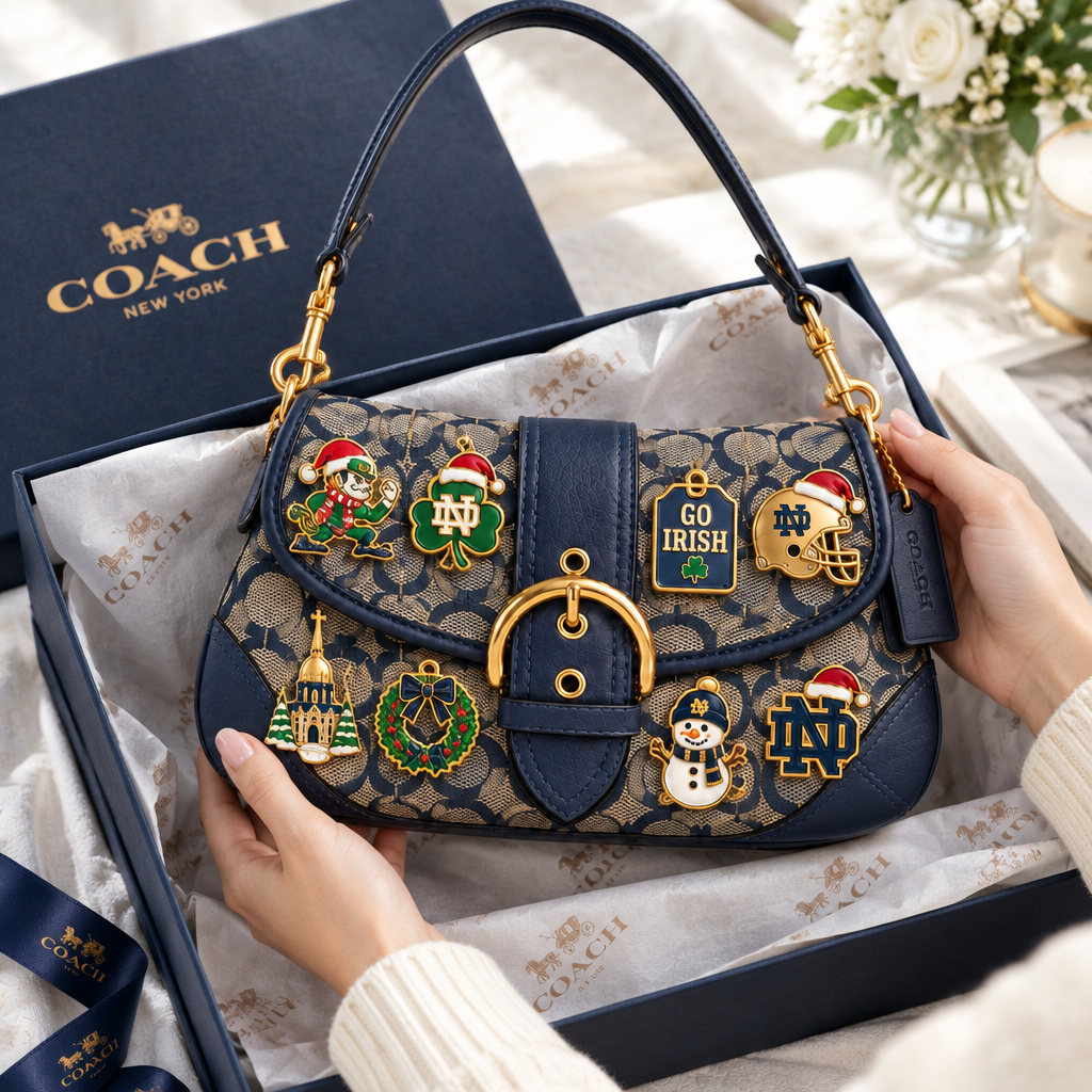 Notre Dame Fighting Irish Soho Bag With Charm
