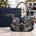 UCONN Huskies Soho Bag With Charm