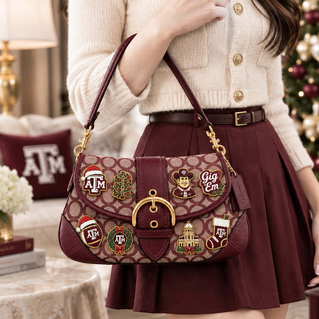 Texas A M Aggies Soho Bag With Charm