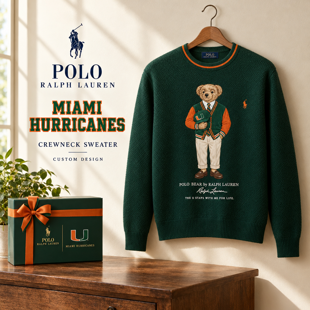 Miami Hurricanes Premium Crewneck Sweater
