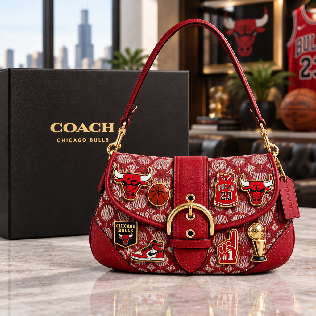 Chicago Bulls Soho Bag With Charm